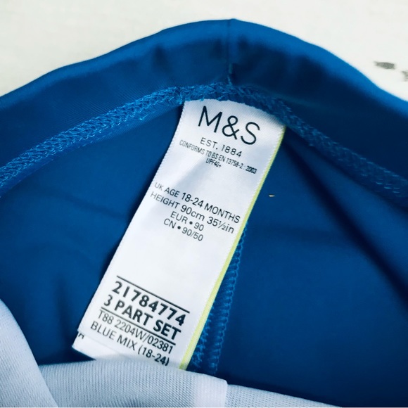 Mark & Spencer Thomas Train 🚂 Swim Shorts 18-24 Months - Picture 5 of 7